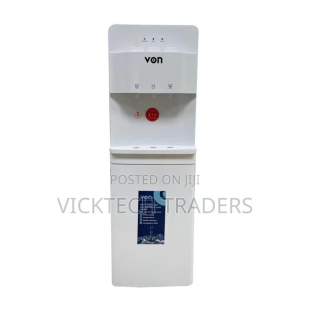 White Von 3taps Hot Normal and Cold Water Dispenser