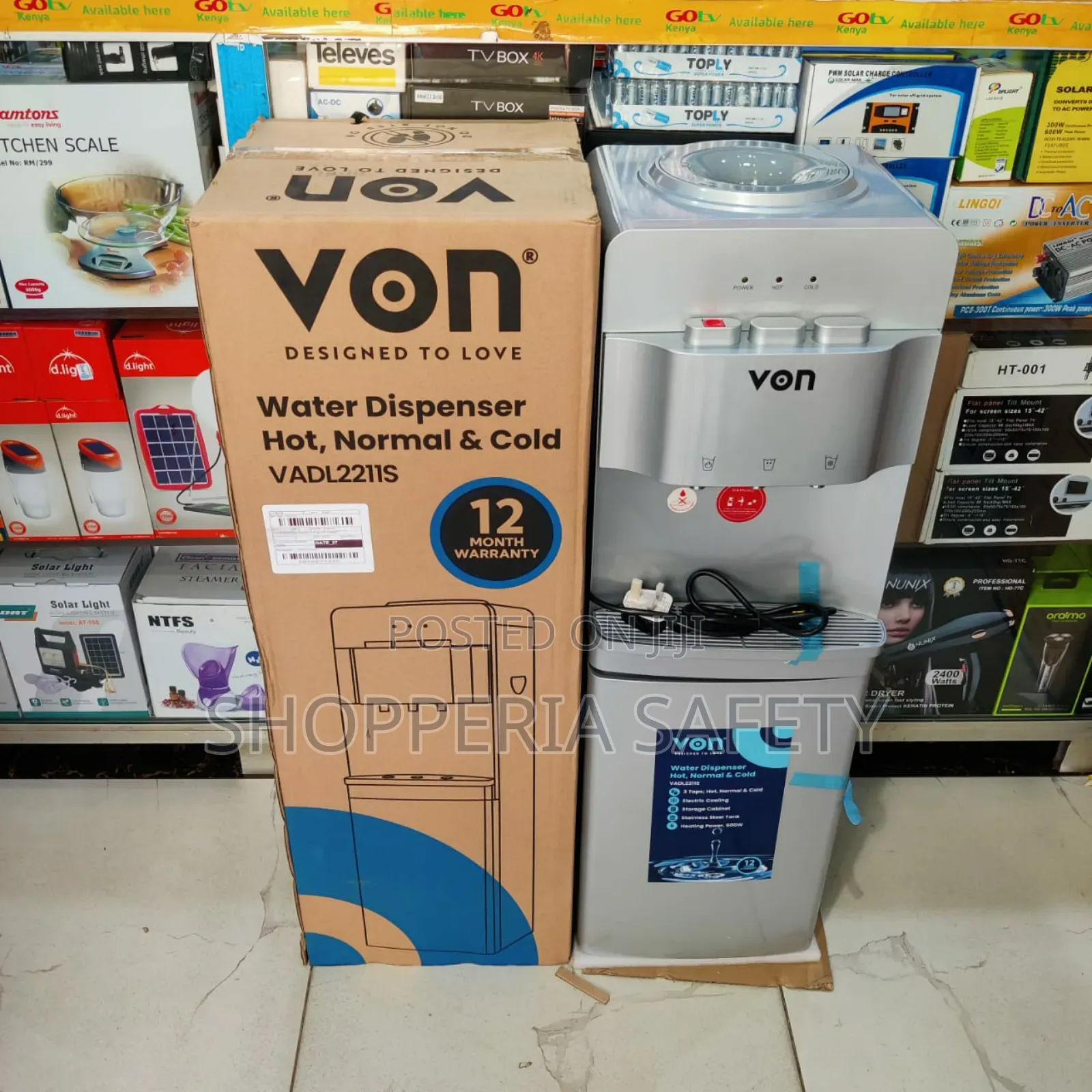 Von Silver Dispenser Available