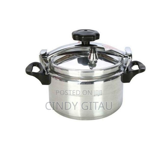 Aluminium Pressure Cooker NON - EXPLOSIVE -2 HANDLE- 5 Litre
