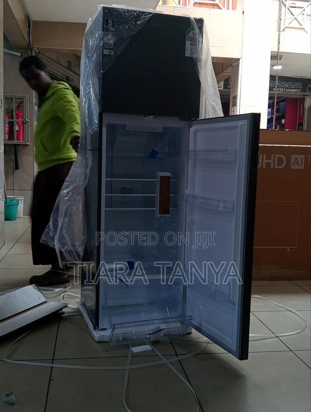 Mika Fridge, 255l, 2 Door (Frost Free), Dark Silver