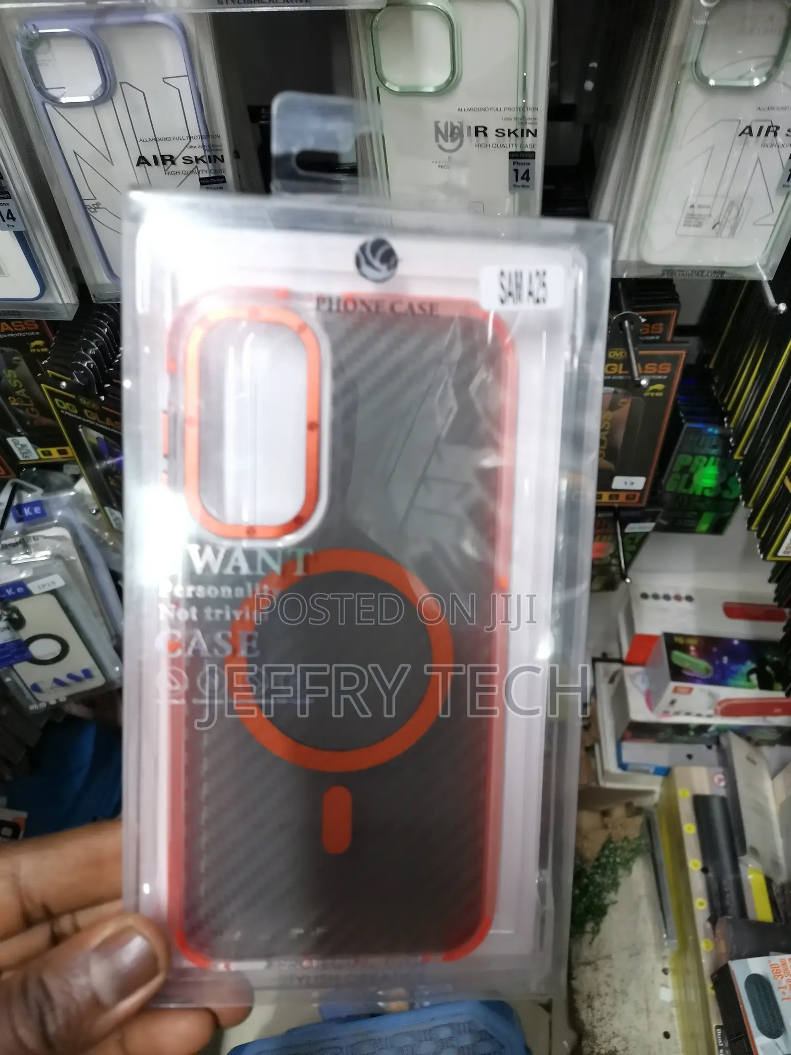 Samsung Galaxy A25 Case With Magsafe,Metalic Camera Frame