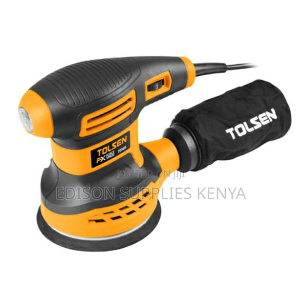 TOLSEN Random Orbital Sander 280 Watts + Free Sanding Sheets - thumbnail 2