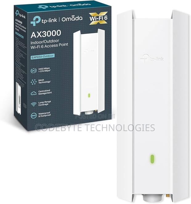 Tp Link Eap650 Access Point Ax3000 Indoor/Outdoor Wifi 6 - thumbnail 2