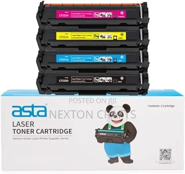 Toner Cartridge for HP Printer, Asta 205A CF533A