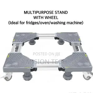 Multipurpose Stand With Wheel Fridge Stand