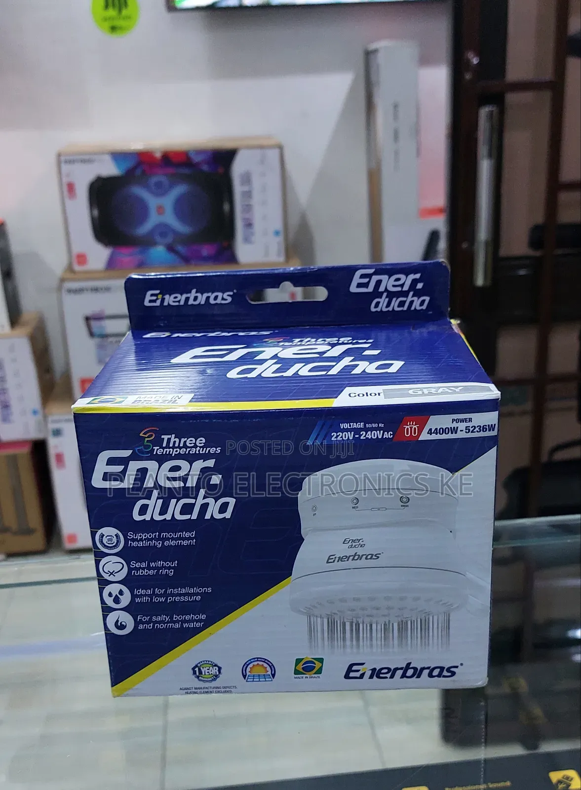Enerbras 3T Instant Hot Shower Heater