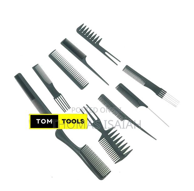 10PCS Professional Variety Styling Comb Set - thumbnail 4