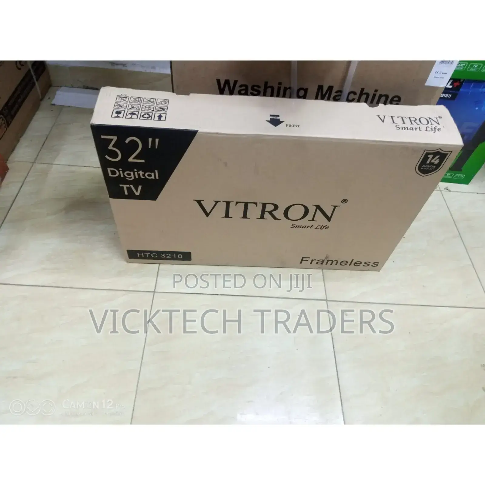 Vitron 32 Inches Digital and Frameless TV