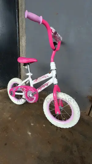 Pink and White Size 12 Ex USA Bike
