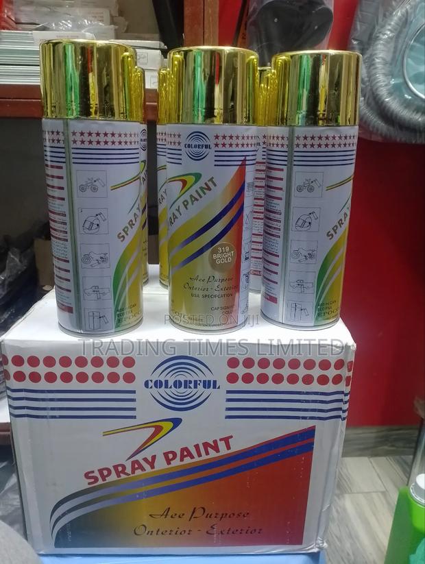 Bright Gold Spray Paint - thumbnail 2