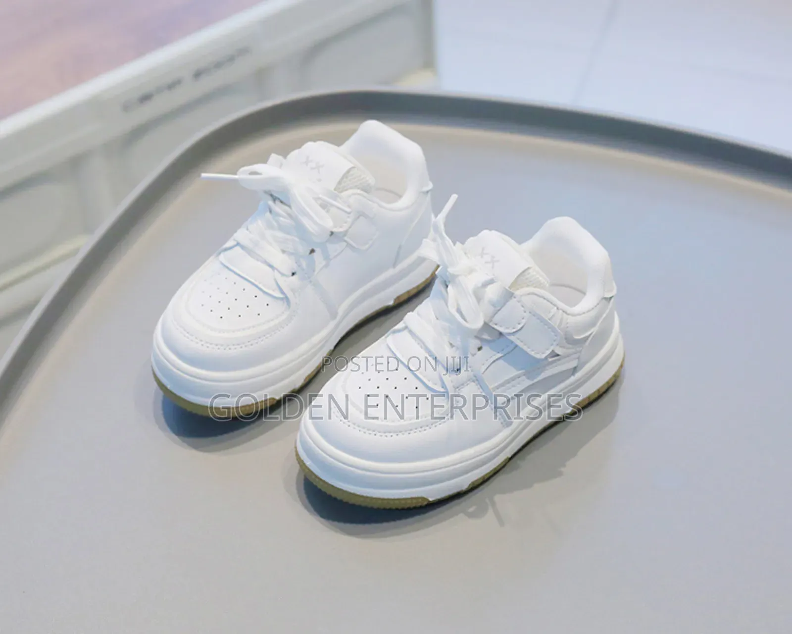 White Kids Sports Shoes 21-32