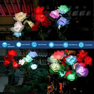 Garden LED Roses