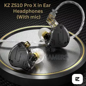 Kz Zs10 Pro X in Ear Monitor Earphones