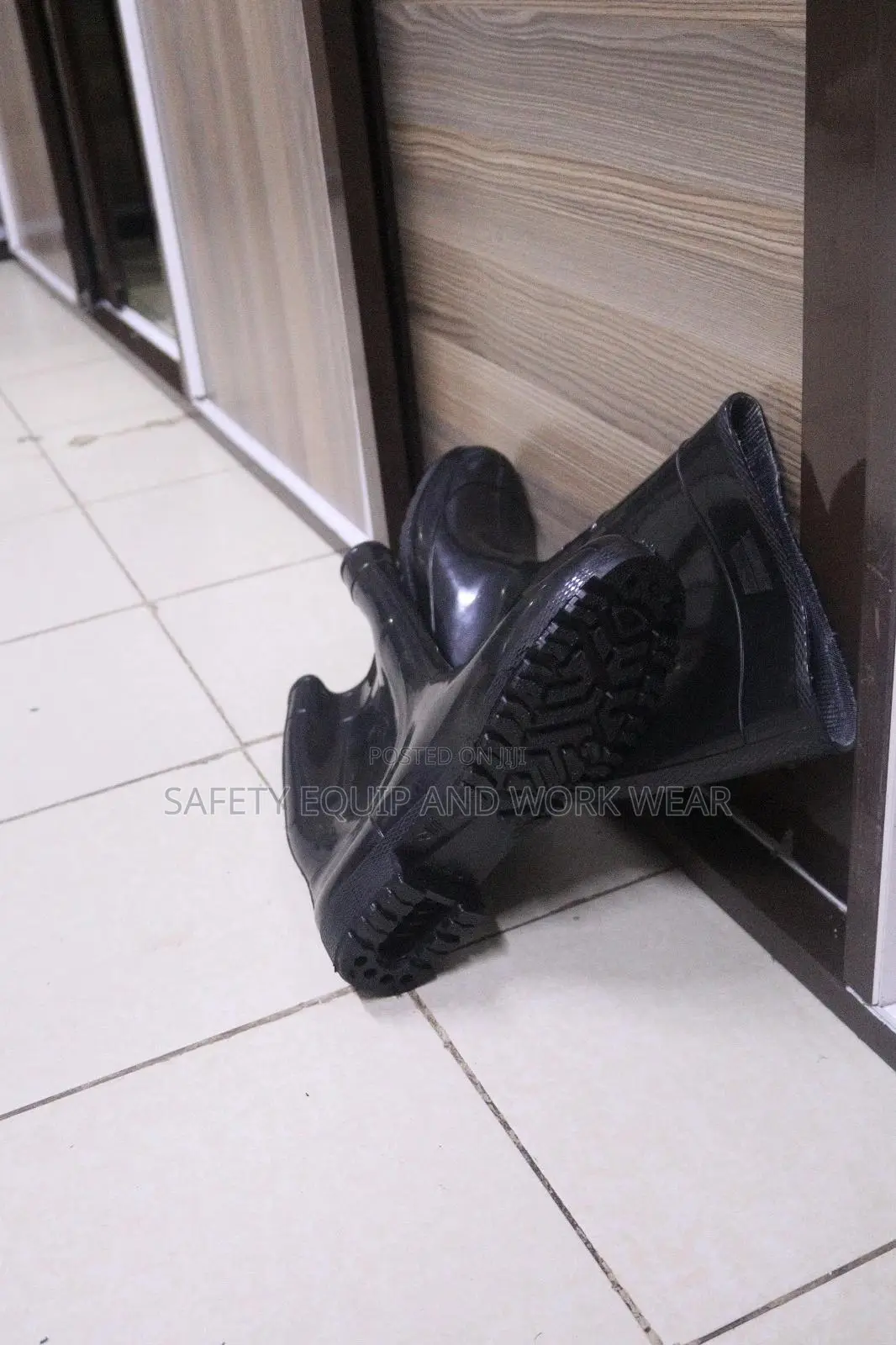 Light Duty Gumboots-black