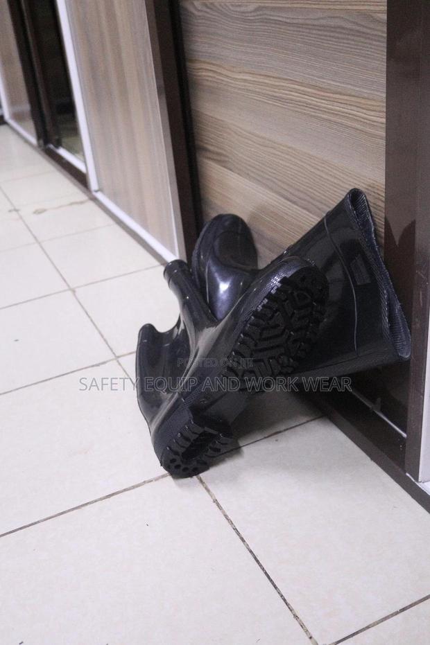 Light Duty Gumboots-black - thumbnail 3
