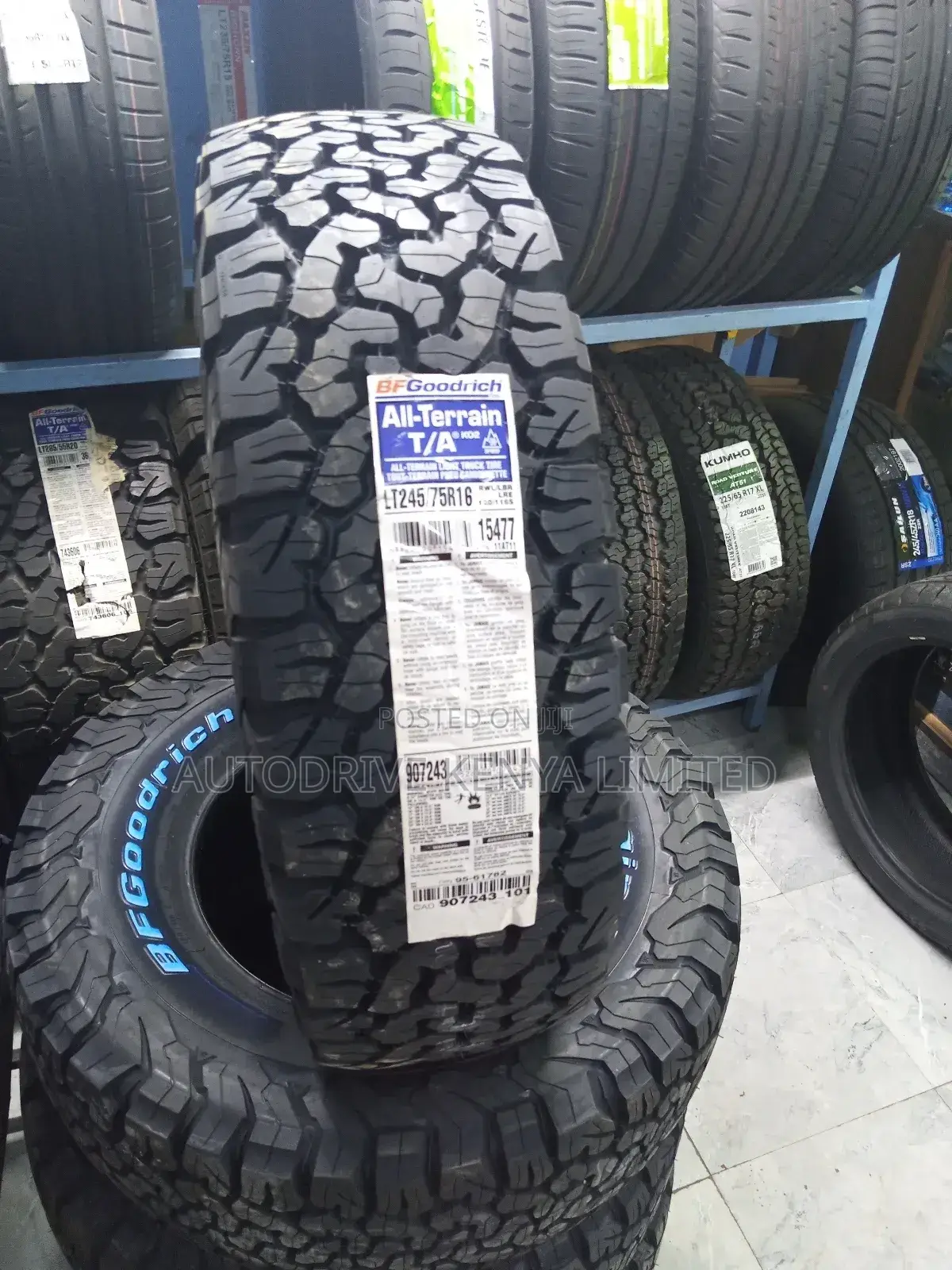 245/75r16 BF Goodrich All-Terrain Tyre