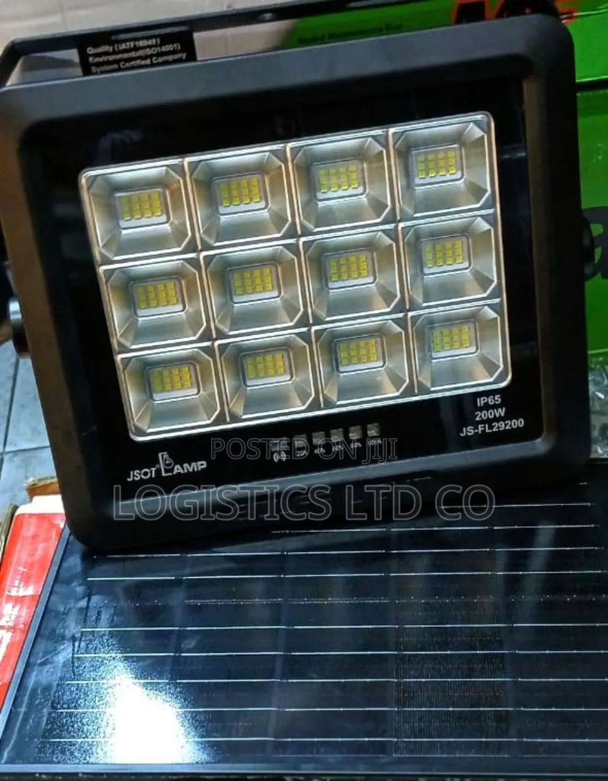 200 Watts Jsot Floodlights With Mini Solar Panel