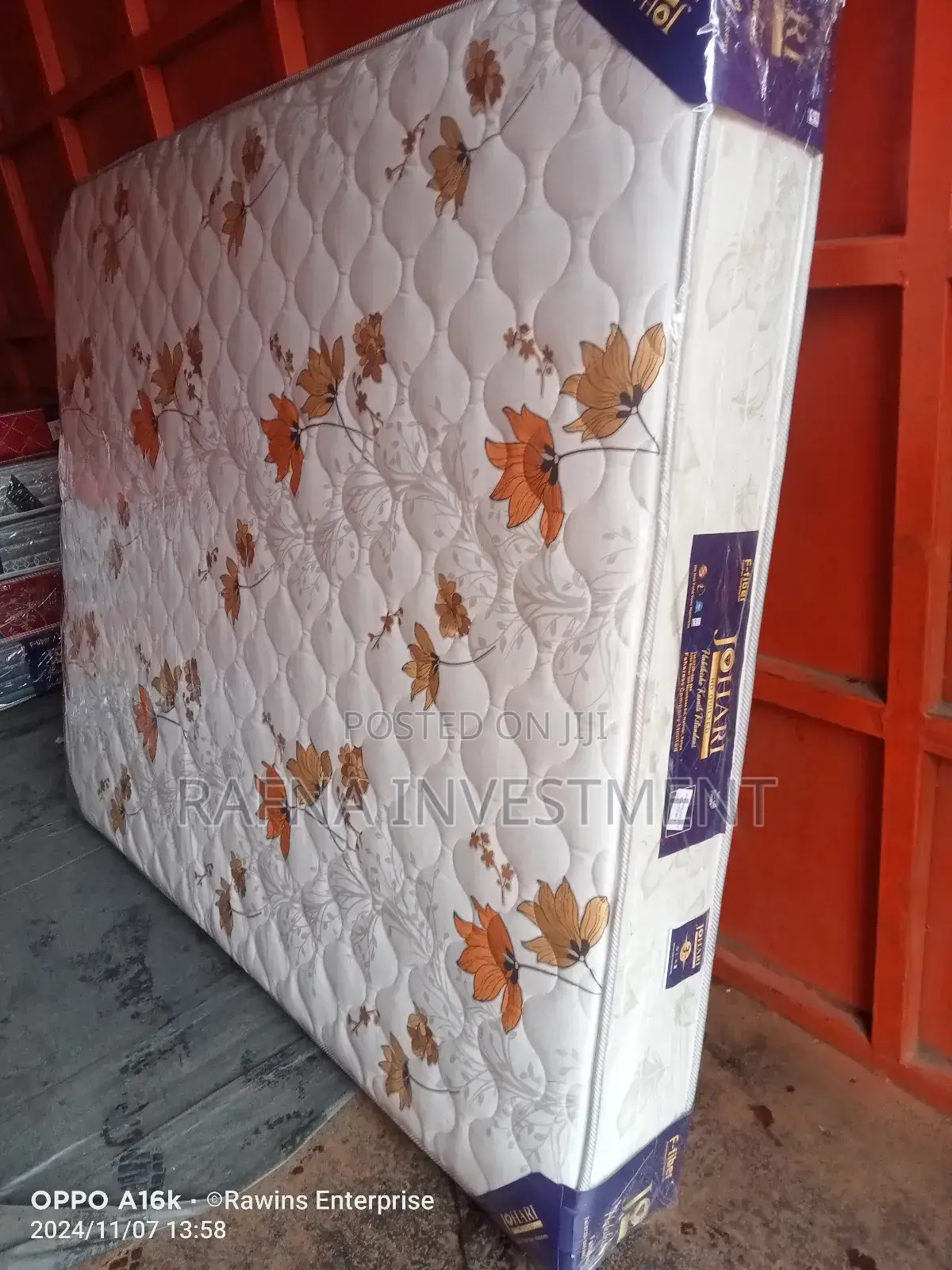 Johari Quilted Fiber Mattresses 4×8 at 7050
