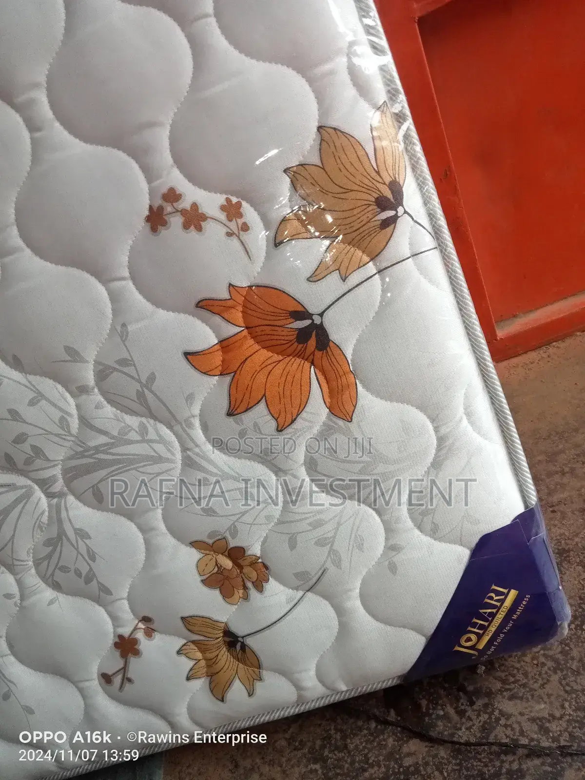 Johari Quilted Fiber Mattresses 4×8 at 7050