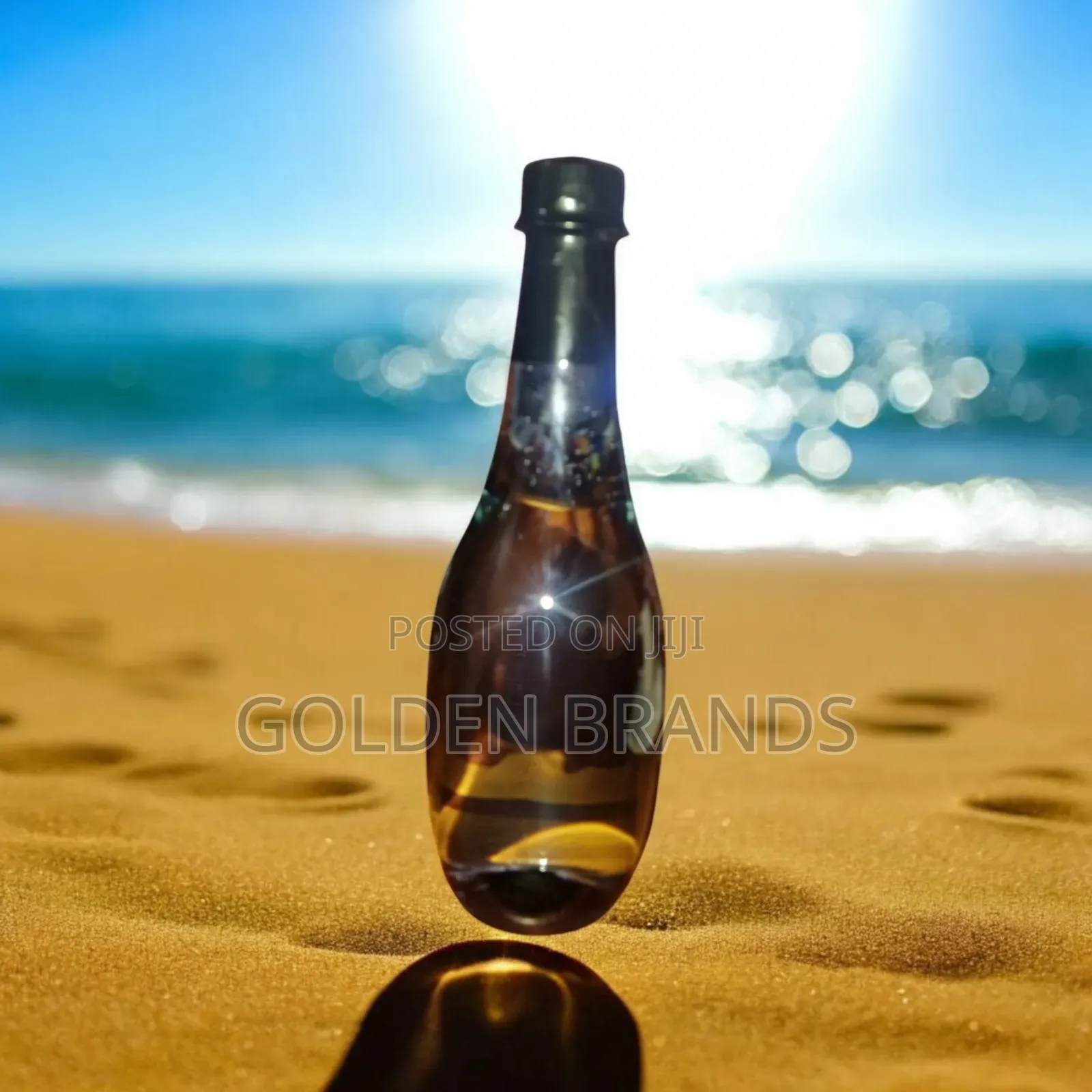 Special Water Bottle Black Security Seals 500ml