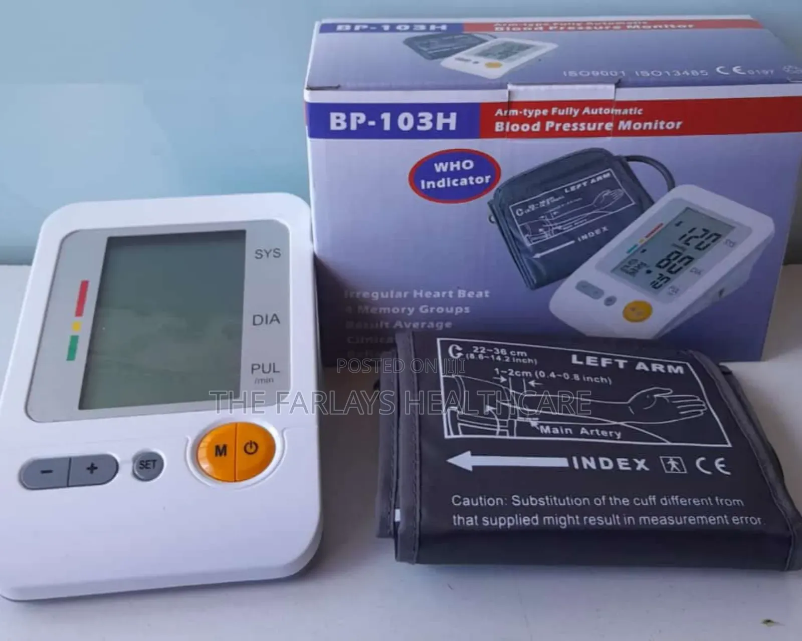Who Quality Bp-103h Blood Pressure Monitor