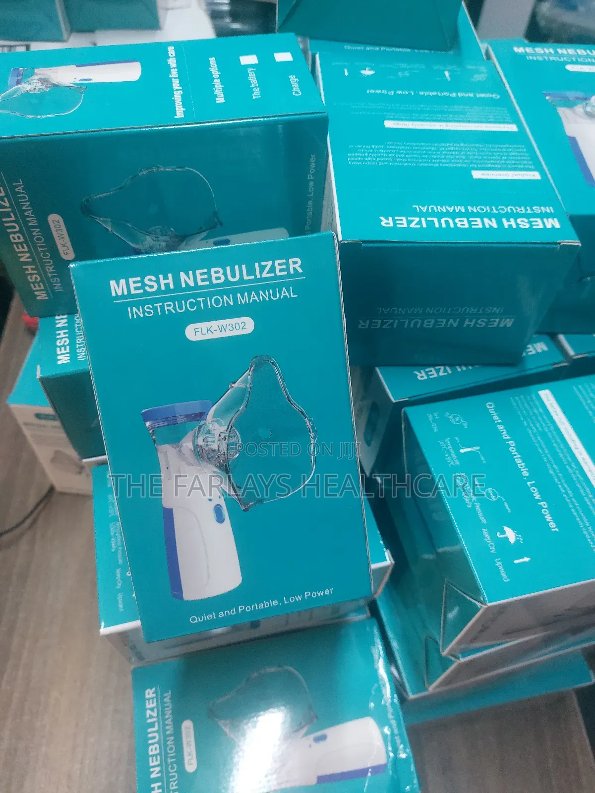 Portable Mesh Nebulizer (Rechargeable)
