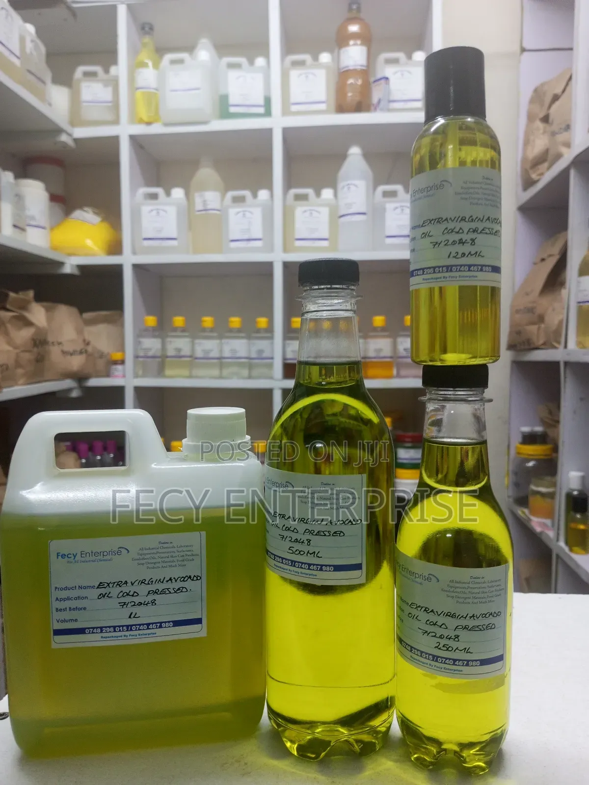 Extra Virgin Avocado Oil – (100% Natural Cold-Pressed) Pure Oil