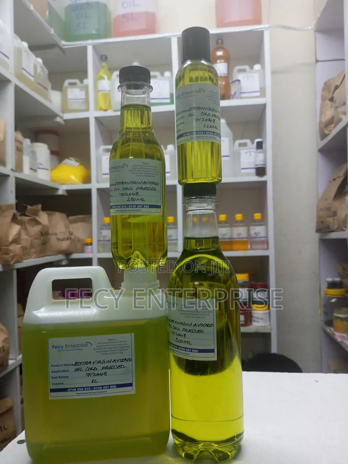 Extra Virgin Avocado Oil – (100% Natural Cold-Pressed) Pure Oil