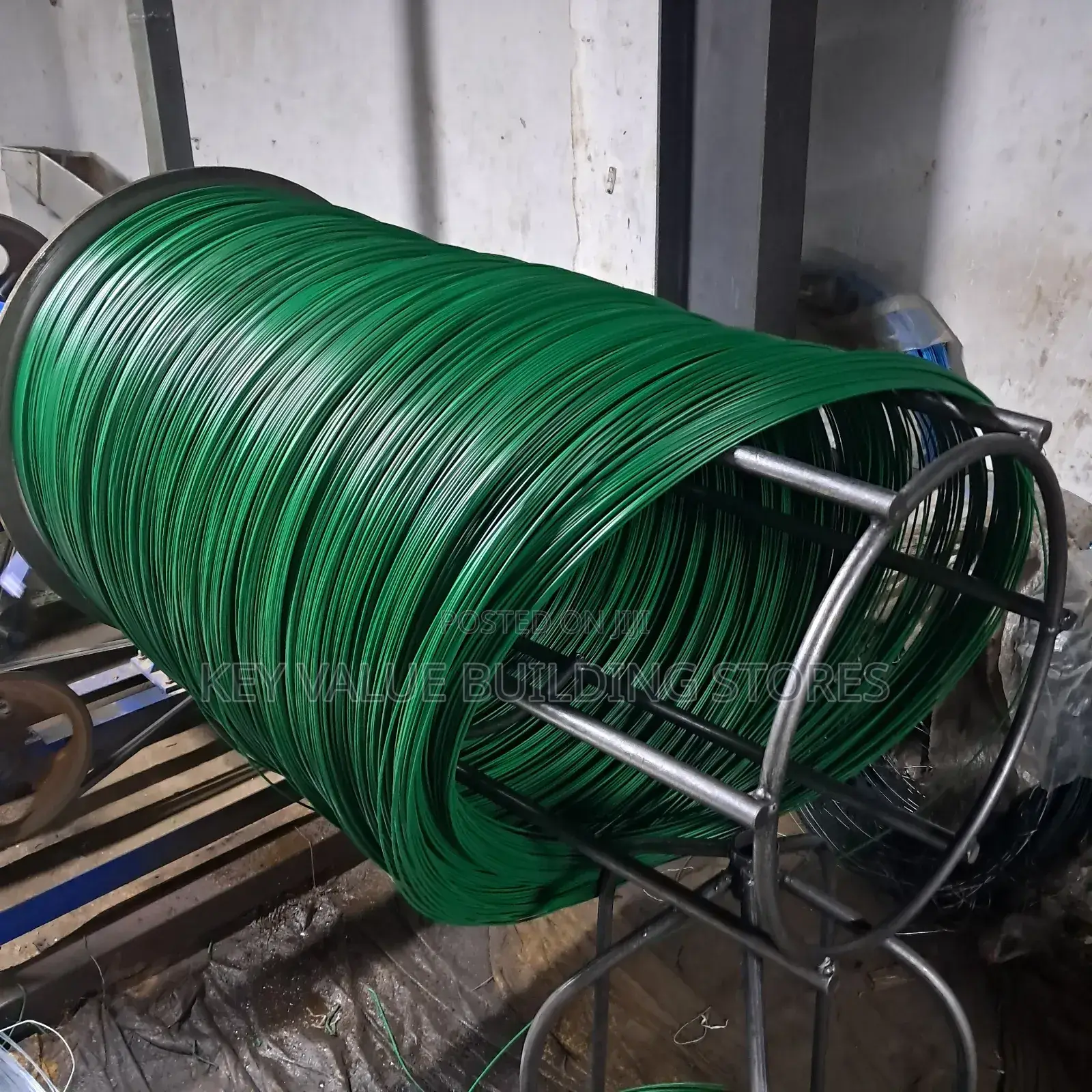 Green Coated PVC Wire