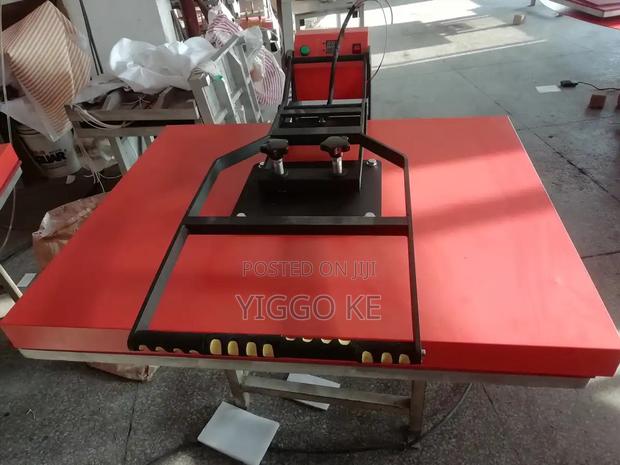 60x80cm A1 Size Flatbed Heat Press Machine - Lasting Quality - thumbnail 2