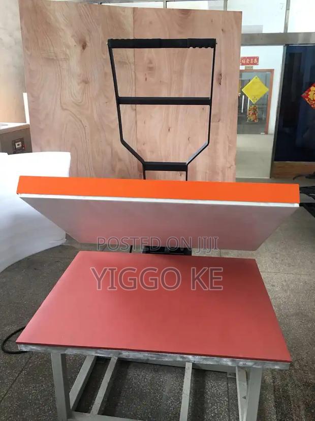 60x80cm A1 Size Flatbed Heat Press Machine - Lasting Quality - thumbnail 3