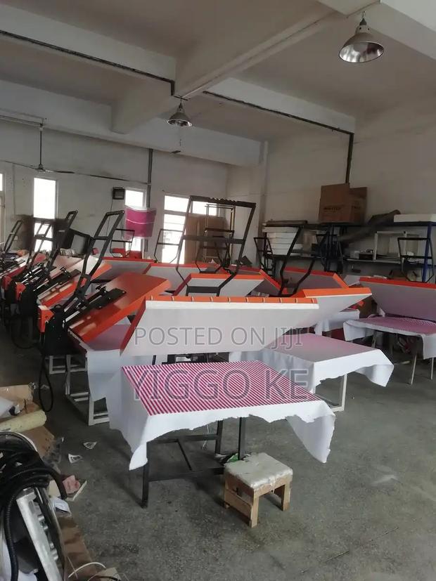 60x80cm A1 Size Flatbed Heat Press Machine - Lasting Quality - thumbnail 4