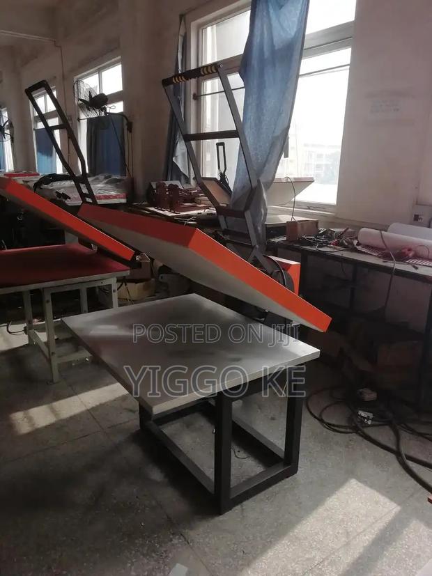 60x80cm A1 Size Flatbed Heat Press Machine - Lasting Quality - thumbnail 6
