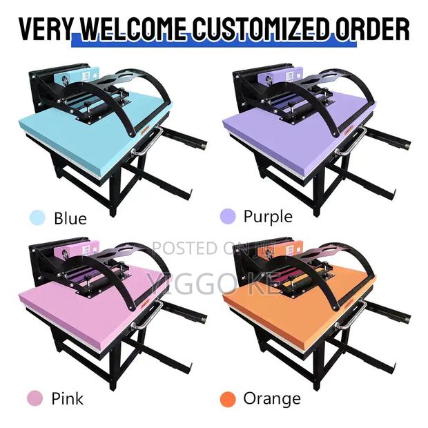 80x100cm A0 Size Flatbed Heat Press Machine – Big Discount! - thumbnail 4