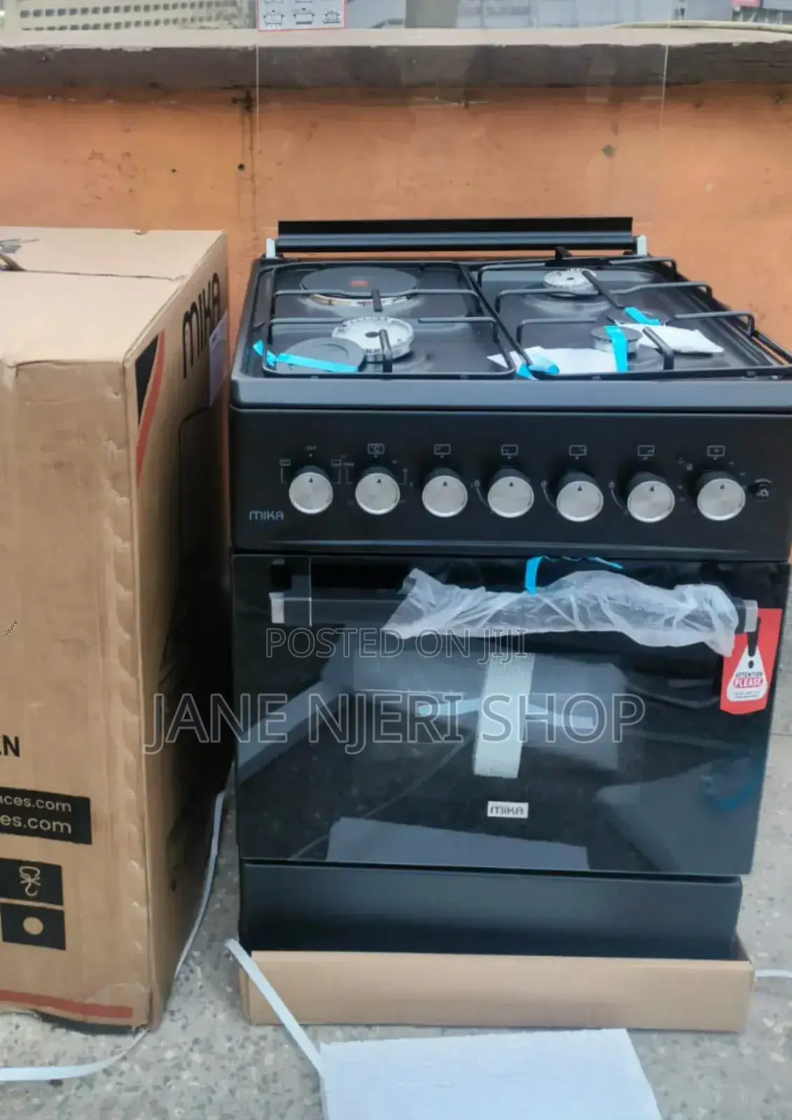 Marble Mika Standing Cooker 58*58 3 + 1electric M/Ka
