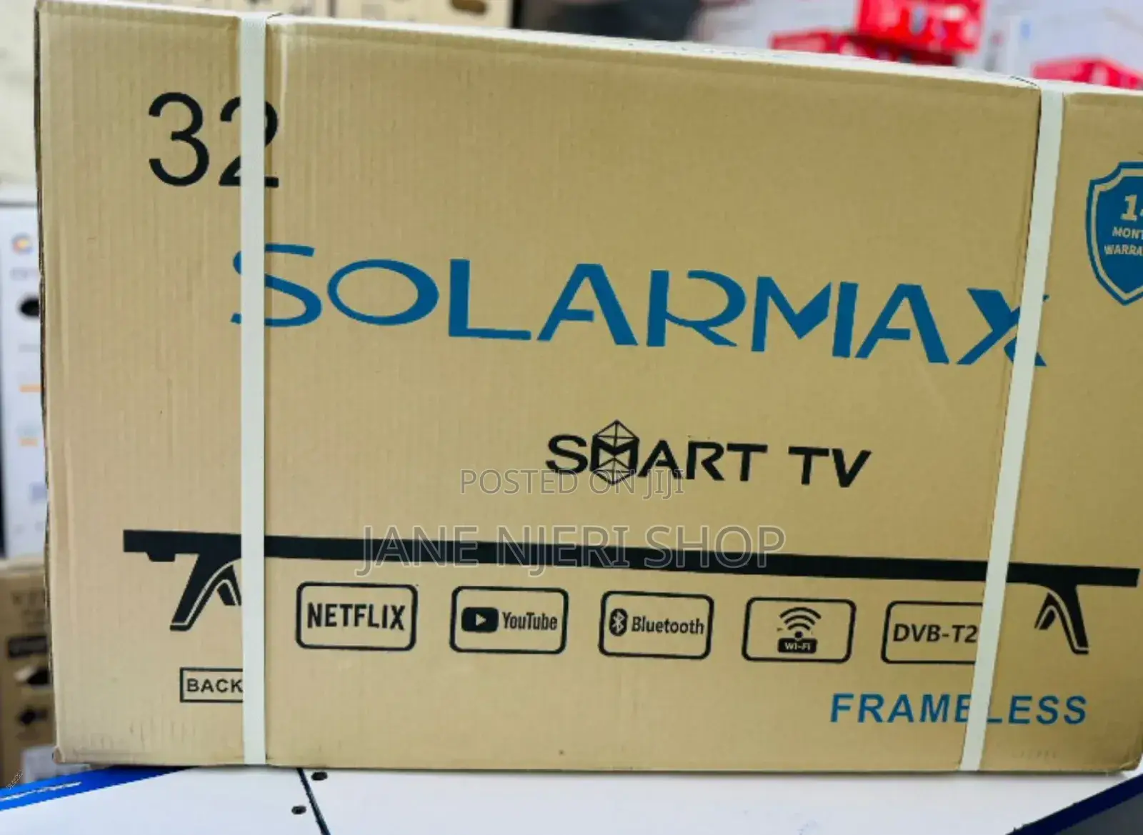 Solarmax 32inch Frameless Smart Android Tv S/A