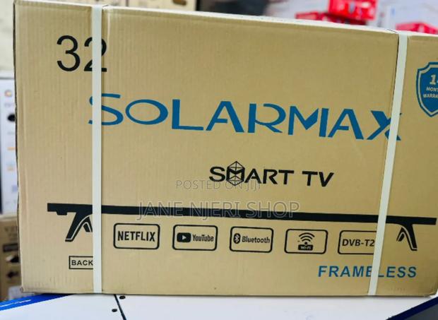 Solarmax 32inch Frameless Smart Android Tv S/A - thumbnail 3