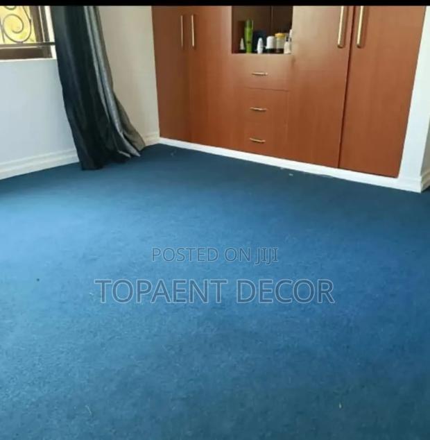 Delta Blue Wall to Wall Bedroom Carpet