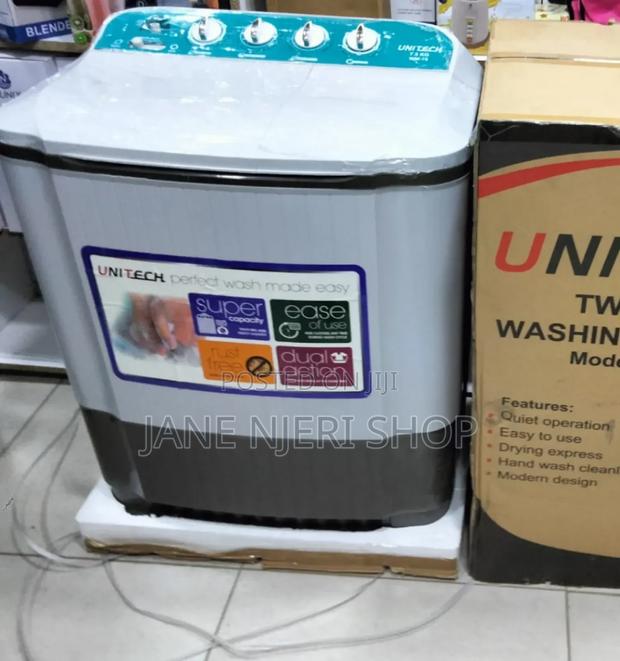 Unitech 7.5kgs Twin Washing Machine/Dual Action U/Wm