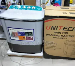 Unitech 7.5kgs Twin Tub Washing Machine/ U/Wm
