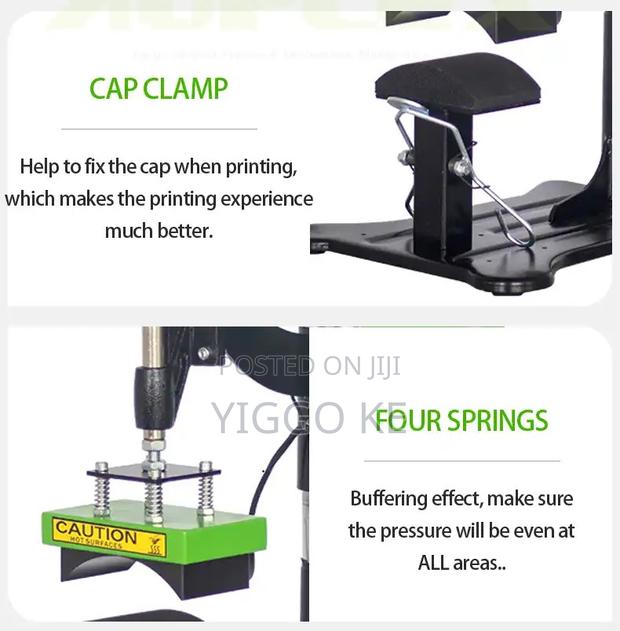 Cap Heat Press Machine – Save Big Today, Shop Now! - thumbnail 2