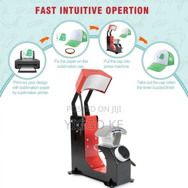 Cap Heat Press Machine – Reliable, Durable, and Efficient! - thumbnail 2