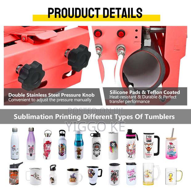 Double Station Mug Heat Press Machine – Limited Time Offer! - thumbnail 5