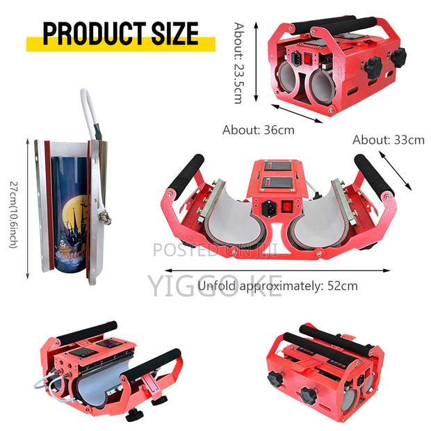 Double Station Mug Heat Press Machine – Limited Time Offer! - thumbnail 6