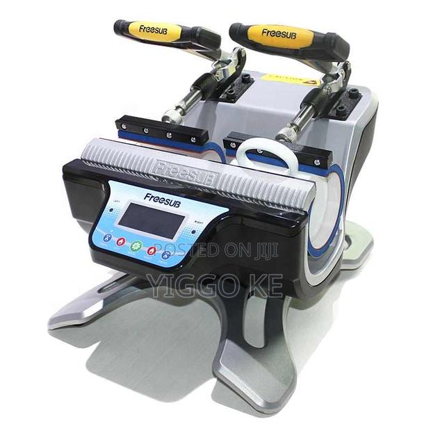 Double Station Mug Heat Press Machine – Exclusive Discount - thumbnail 2