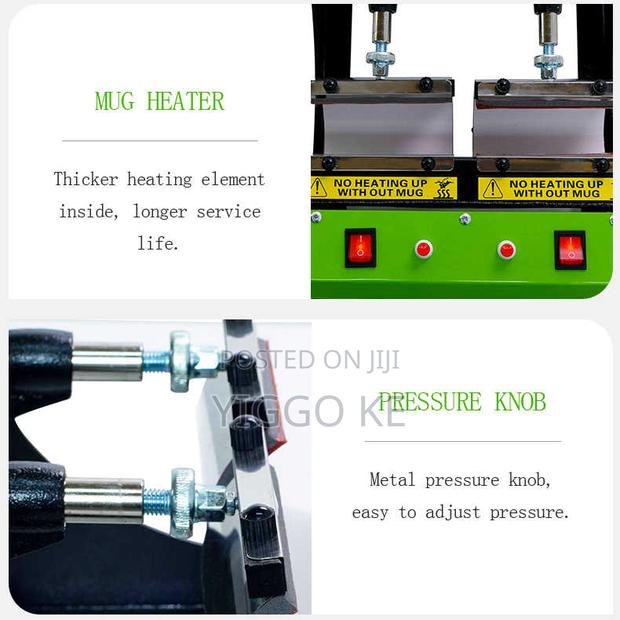 Double Station Mug Heat Press Machine – Efficient Reliable - thumbnail 4