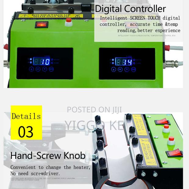 Double Station Mug Heat Press Machine – Efficient Reliable - thumbnail 3