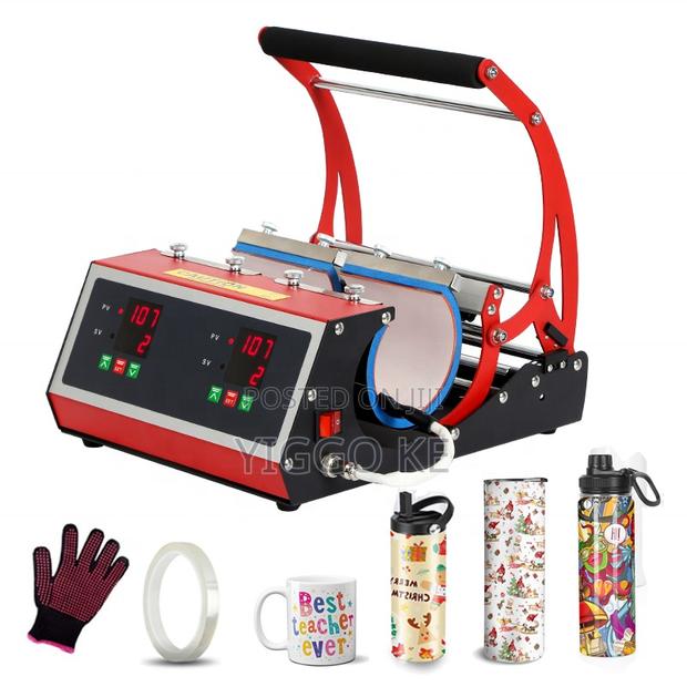 Double Station Mug Heat Press Machine –For Precision Speed - thumbnail 4