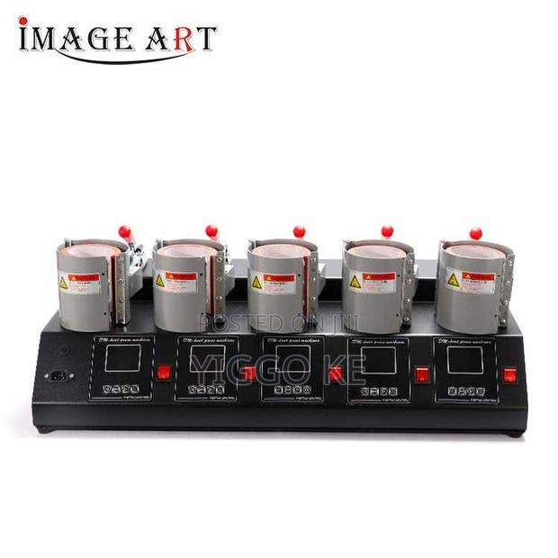 5 Station Mug Press – Boost Your Mug Printing Productivity!