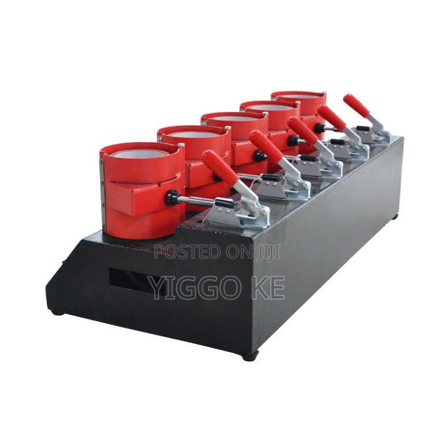 5 Station Mug Press – Reliable Efficient Mug Printing!